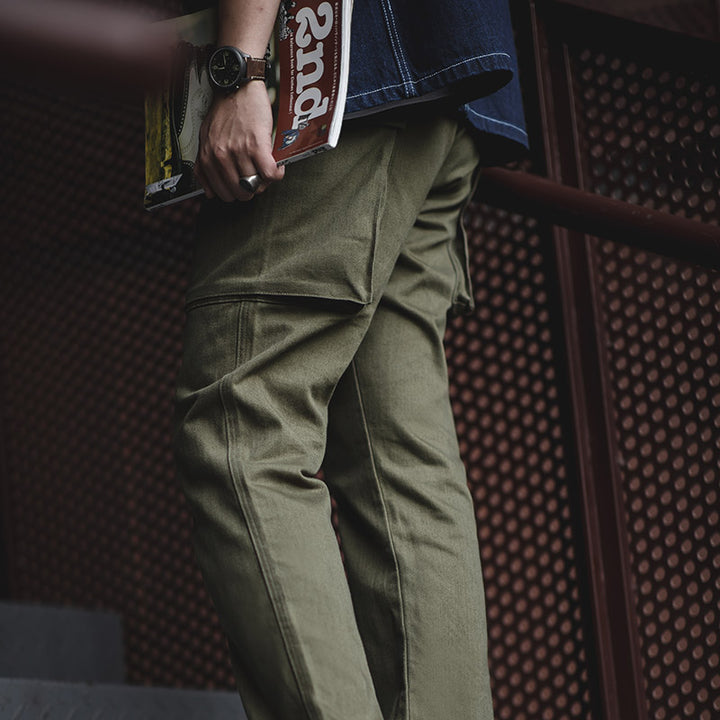 Large Pocket Casual Trousers