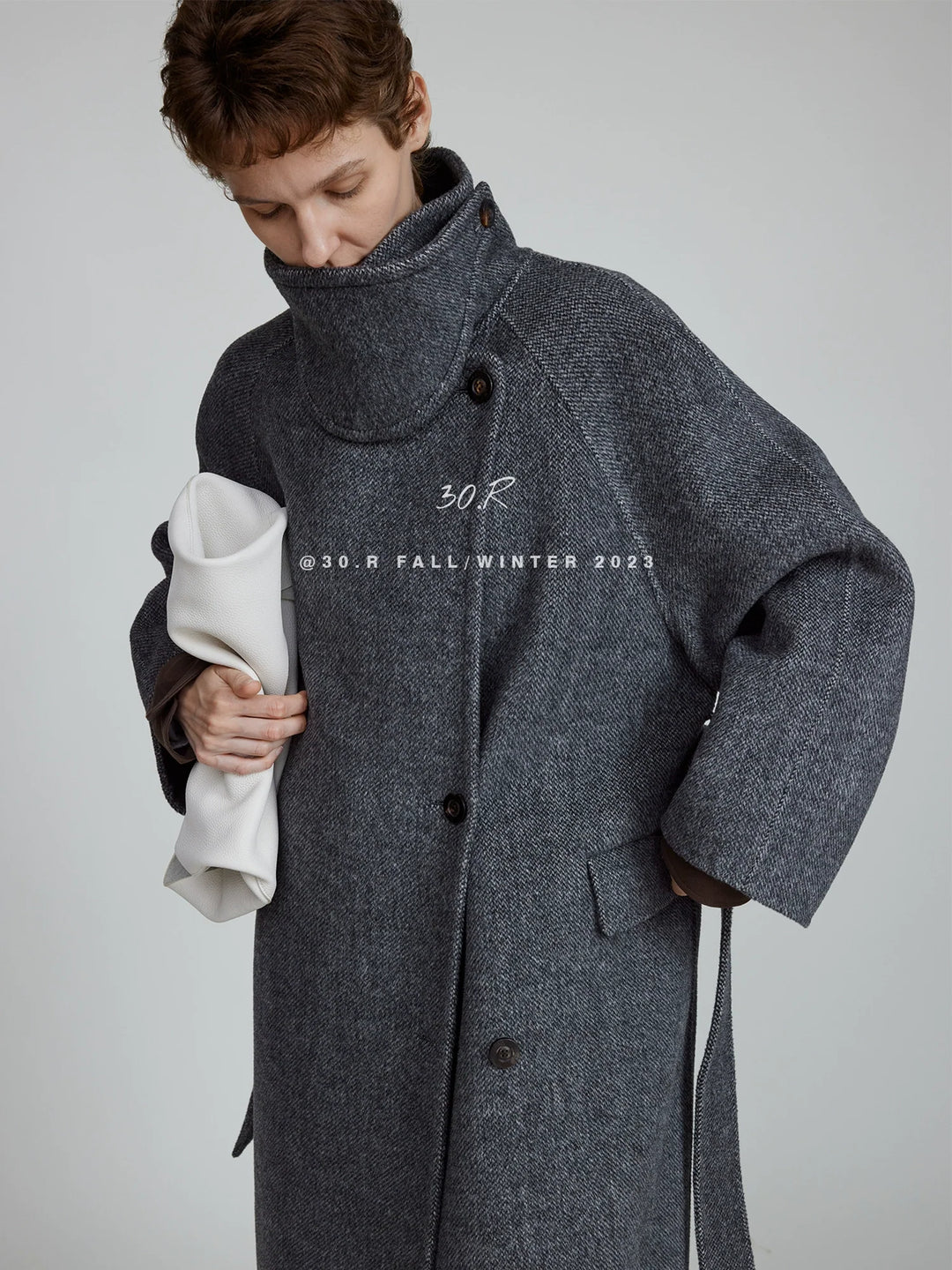 Twill Wool Overcoat