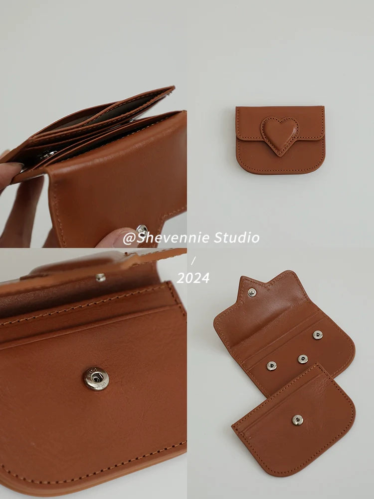 Leather Card Holder Purse