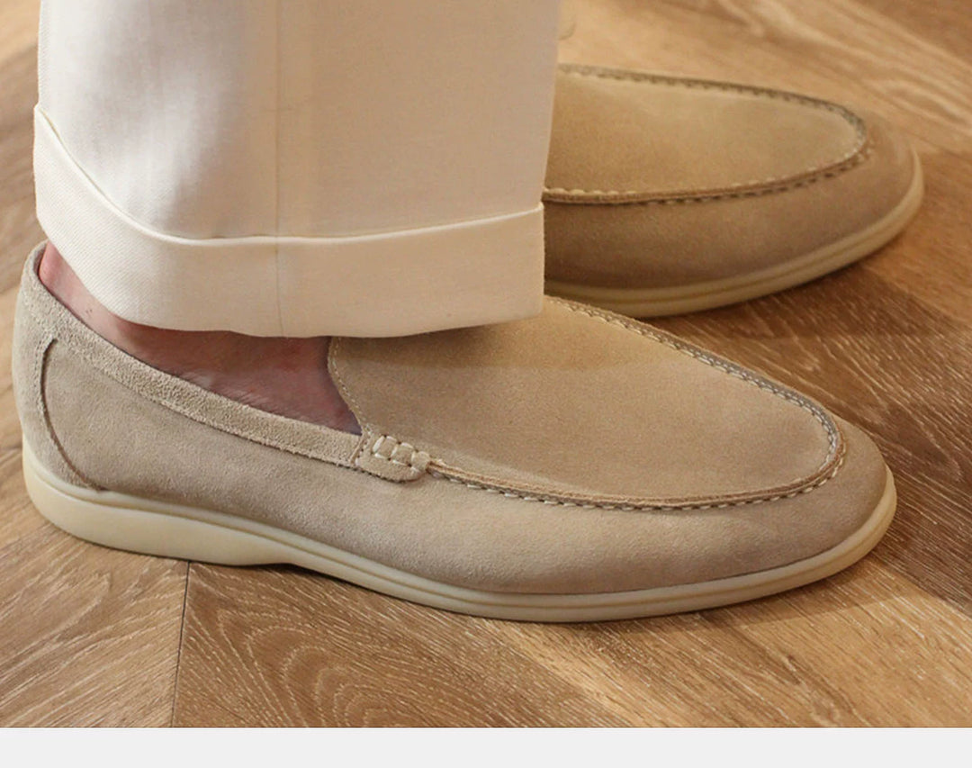 Yizhi Suede Loafers