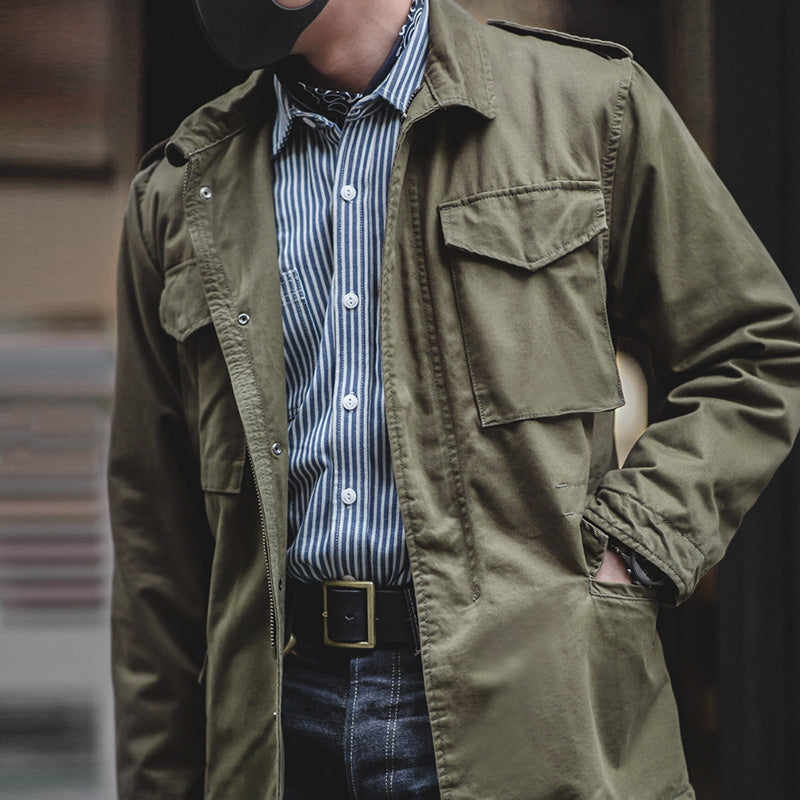 Khaki Military Jacket