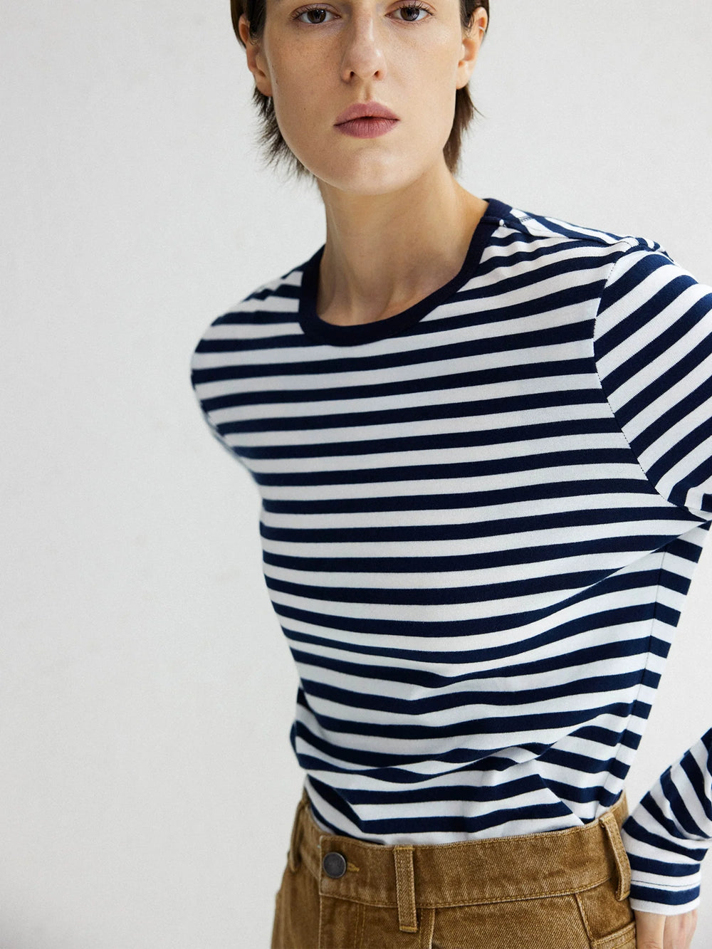 Cloud Cotton Stripe Tee