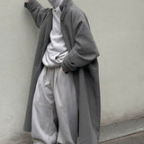 Men's Niche Designer Casual Suit - Misplaced Lapel Elegance in High-End Wool