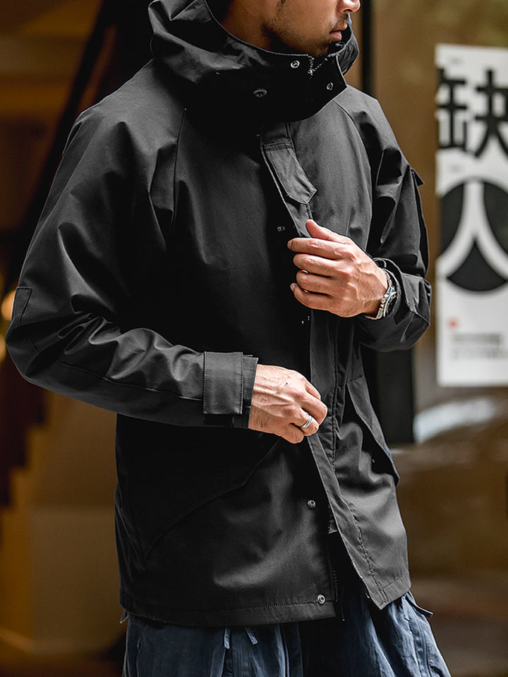 Hooded Windbreaker