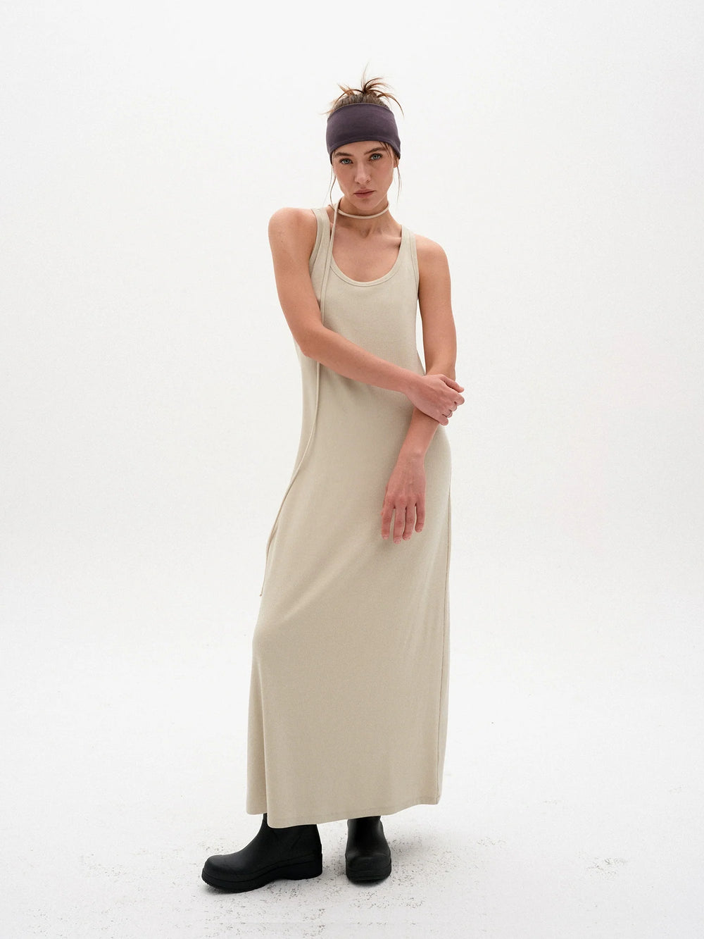 Eco-Friendly Knit Sundress