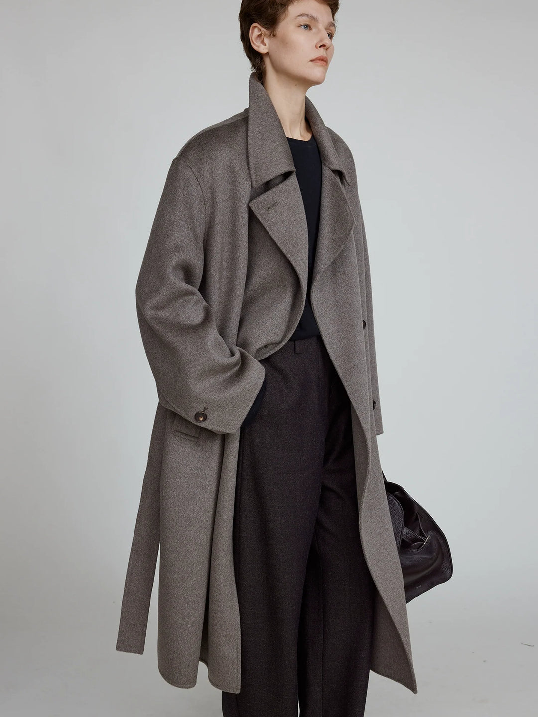 Wool Blend Overcoat