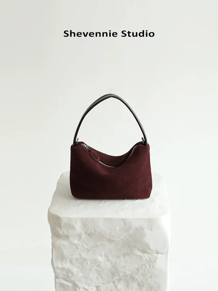 Suede Classic Shoulder Tote