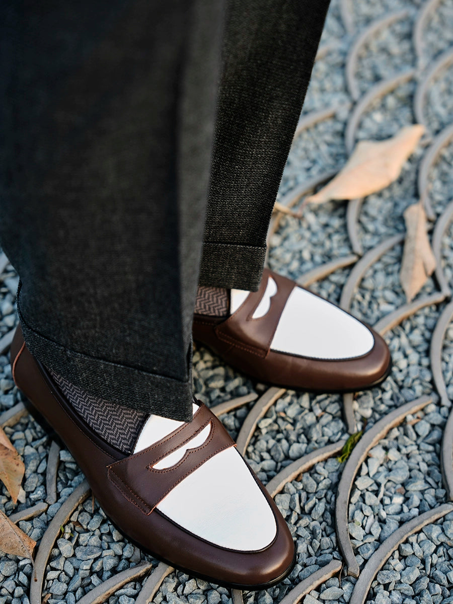 Yizhi Color-Block Loafers