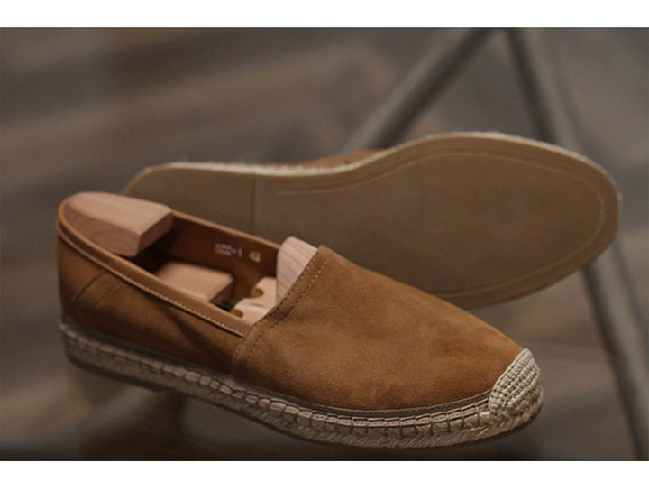 Yizhi Suede Fisherman Loafers