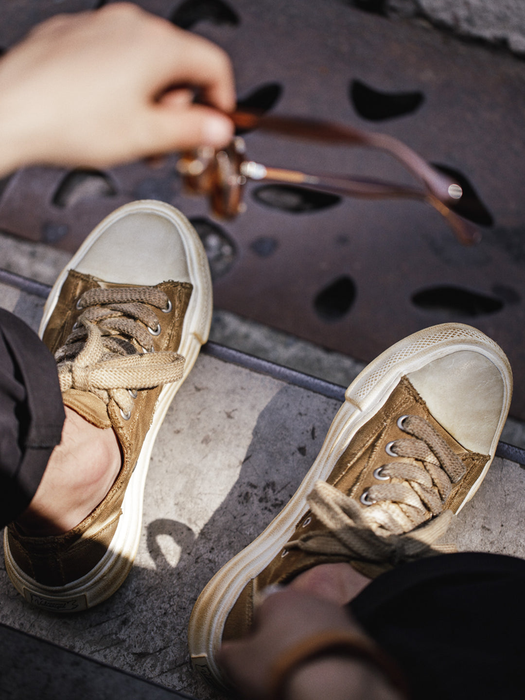 Indigo Canvas Shoes