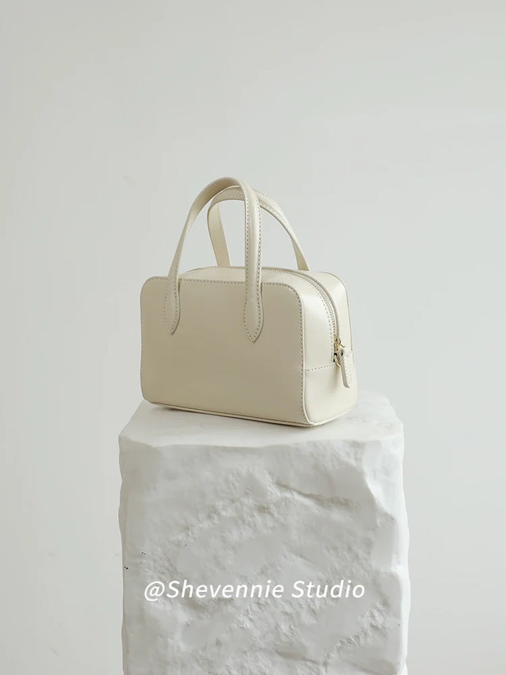 Shevennie Leather Square Bag