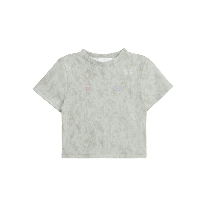 Cotton Butterfly Slim Tee