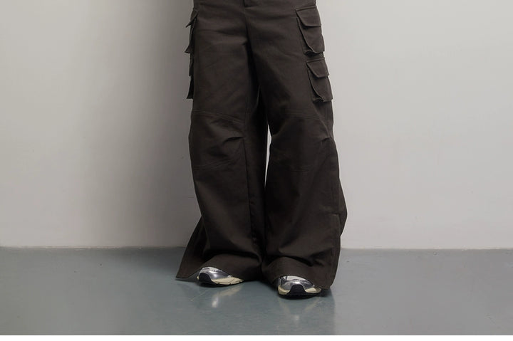 Dark Grey Cargo Pants