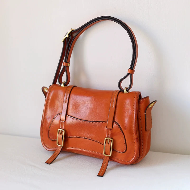 Rongqing Leather Shoulder Bag