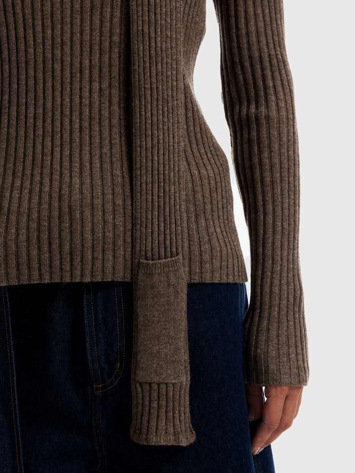 Yak Wool V-Neck Sweater