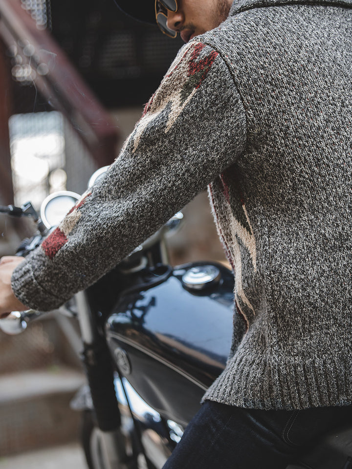 Navajo Knit Cardigan