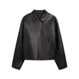 Thinsulate Heritage Leather Jacket – Timeless Elegance, Aged to Perfection