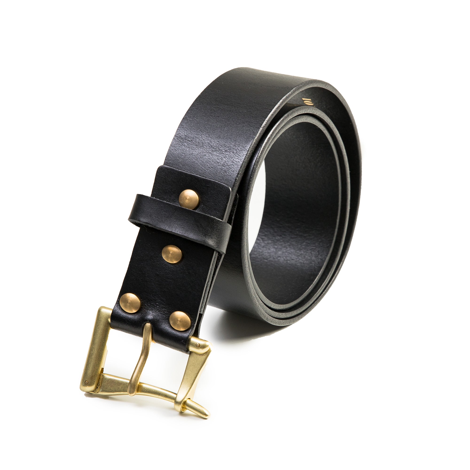 Handmade Retro Brass Belt with Quick Release Buckle Madden Tooling