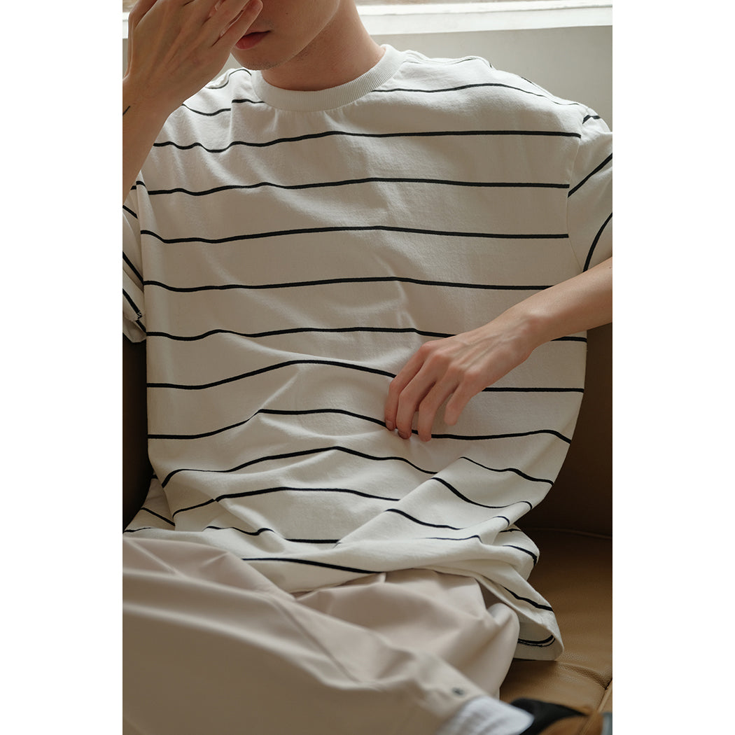 Striped Cotton T-Shirt