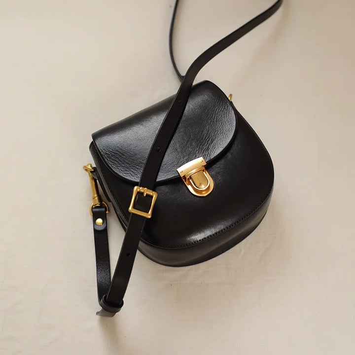 Saddle Leather Shoulder Bag