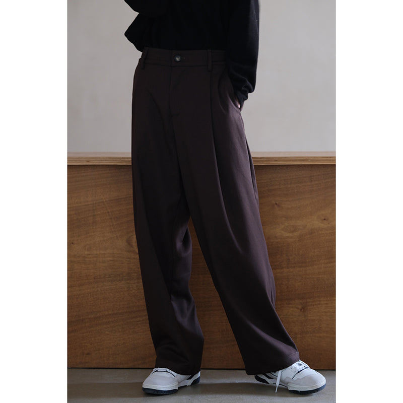 Wide-Leg Pants Suit