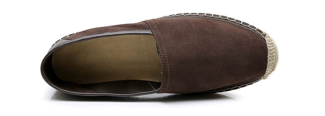 Yizhi Suede Fisherman Loafers