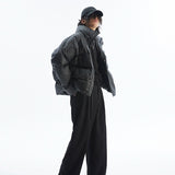 WOO Cozy Cotton Winter Coat Trendy Loose Fit & All-Season Style