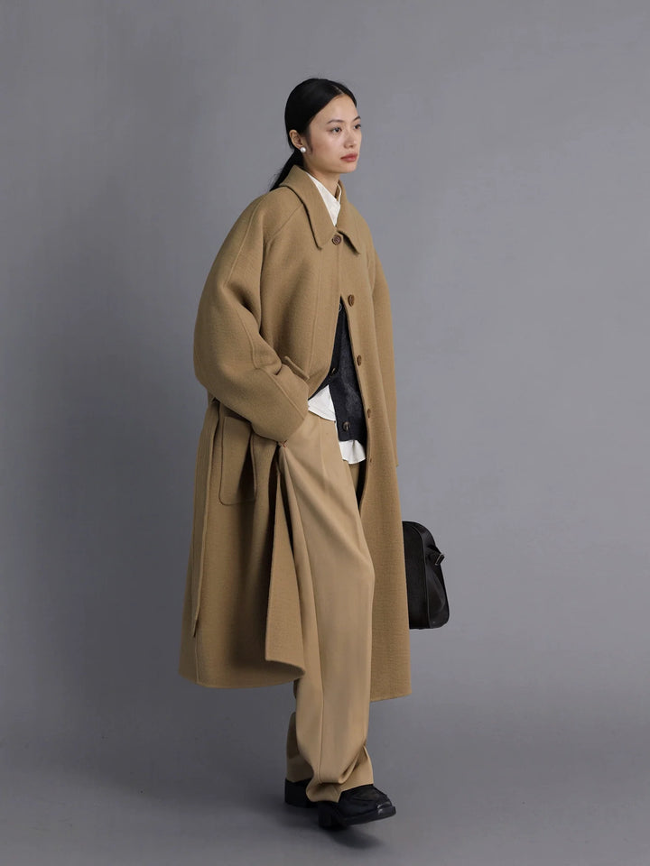 Natural Wool Coat