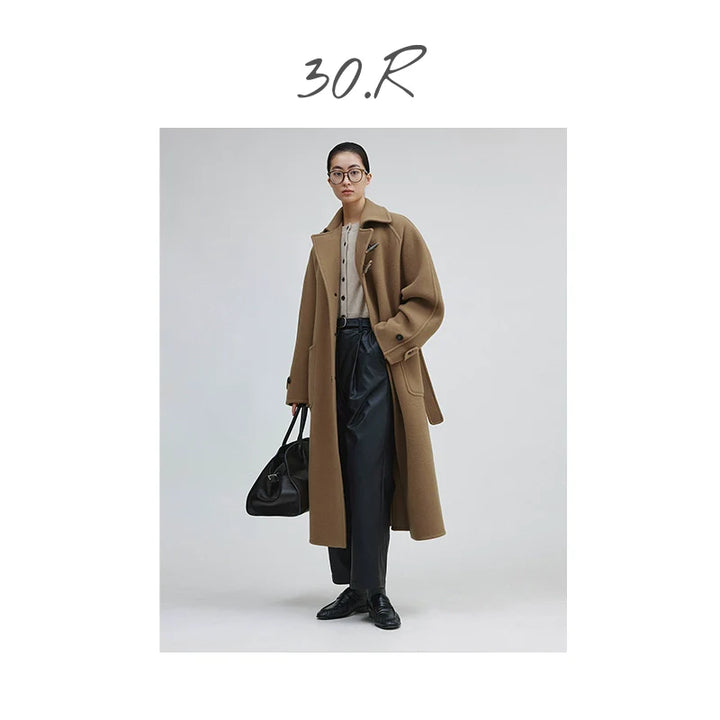 All Wool Horn Button Coat