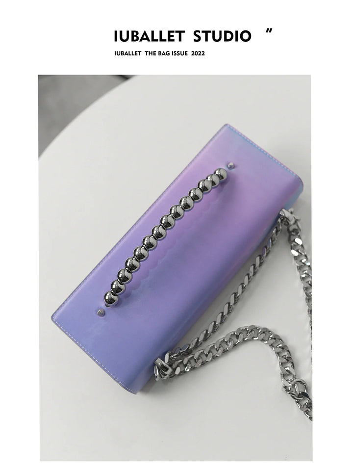 Gradient Chain Shoulder Bag