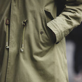Retro M51 Fishtail Mid-length Windbreaker Jacket for Men