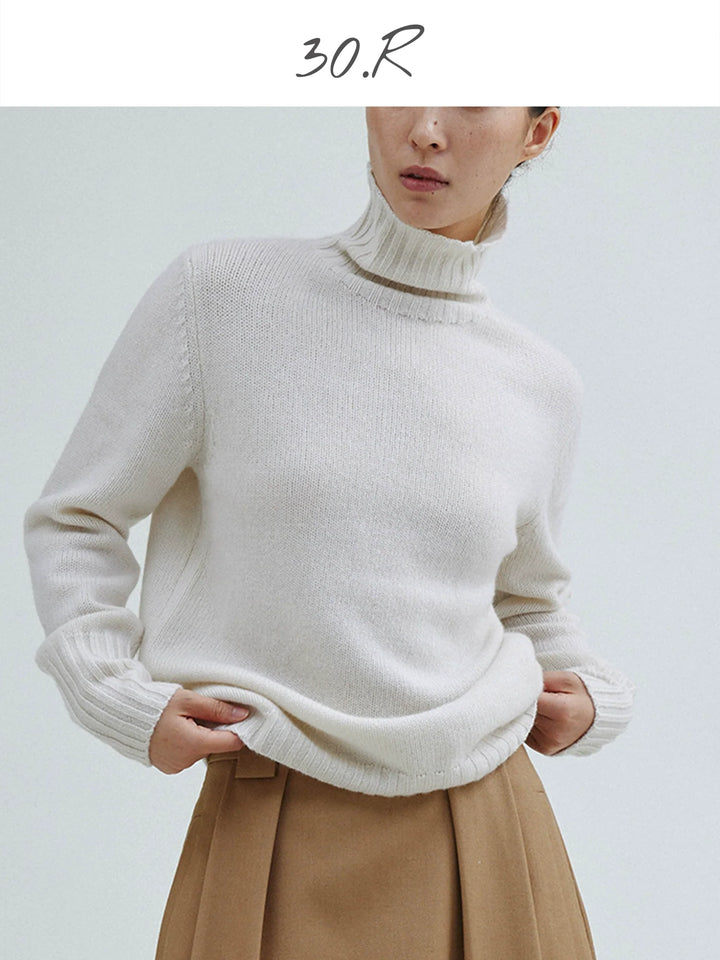 Cashmere Turtleneck Sweater