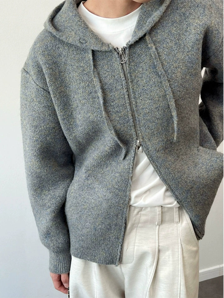 Chic Wool Blend Cardigan