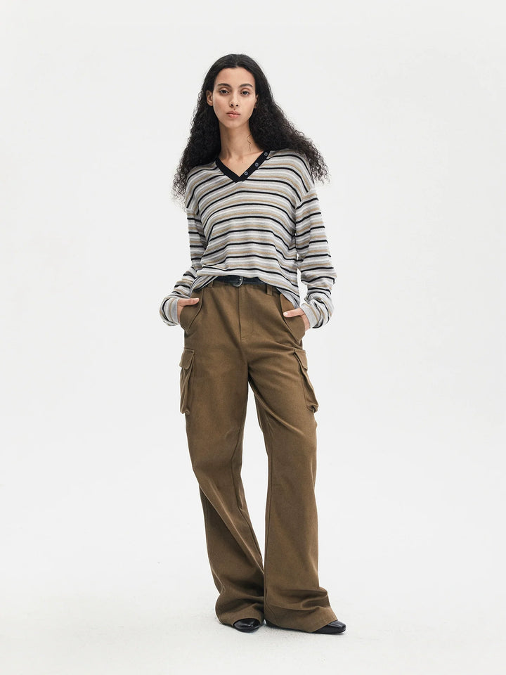 Twill Pocket Work Trousers