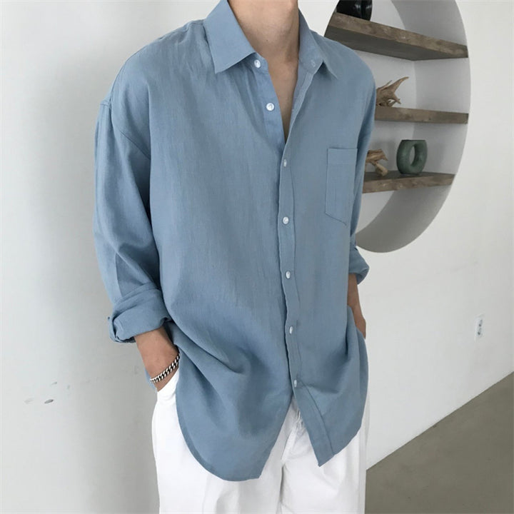 Cotton-Linen Long Sleeve