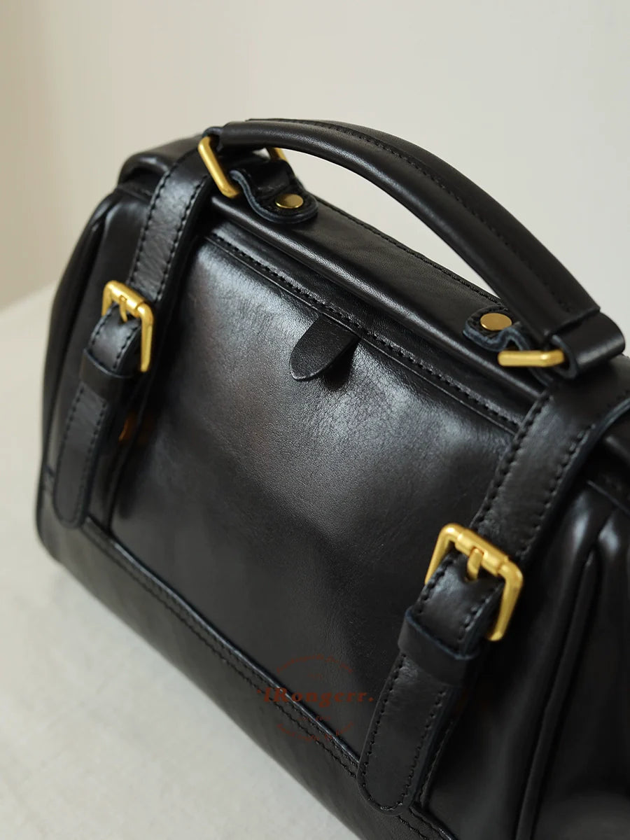 Leather Doctor Shoulder Bag