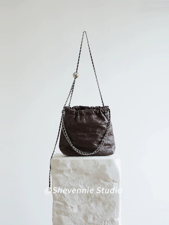 Waxed Leather Tote