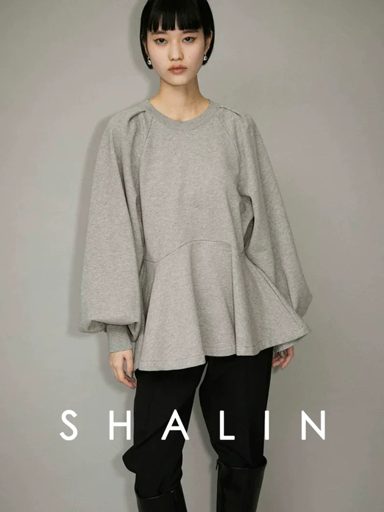 Lantern Sleeve Pullover