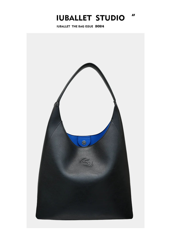 Fog Ballet Leather Tote