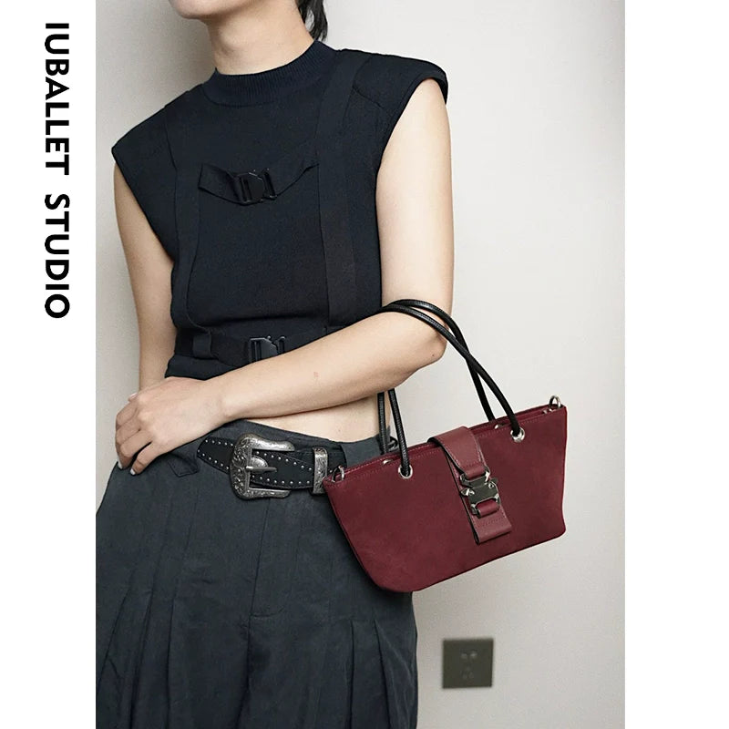 Matte Leather Crossbody