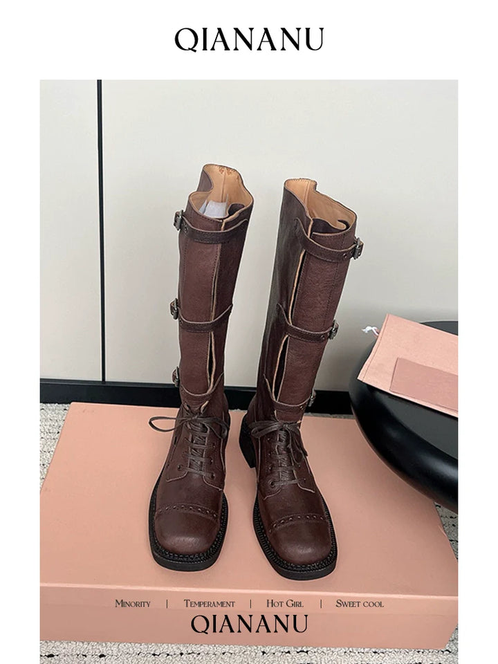 Maillard Leather Boots