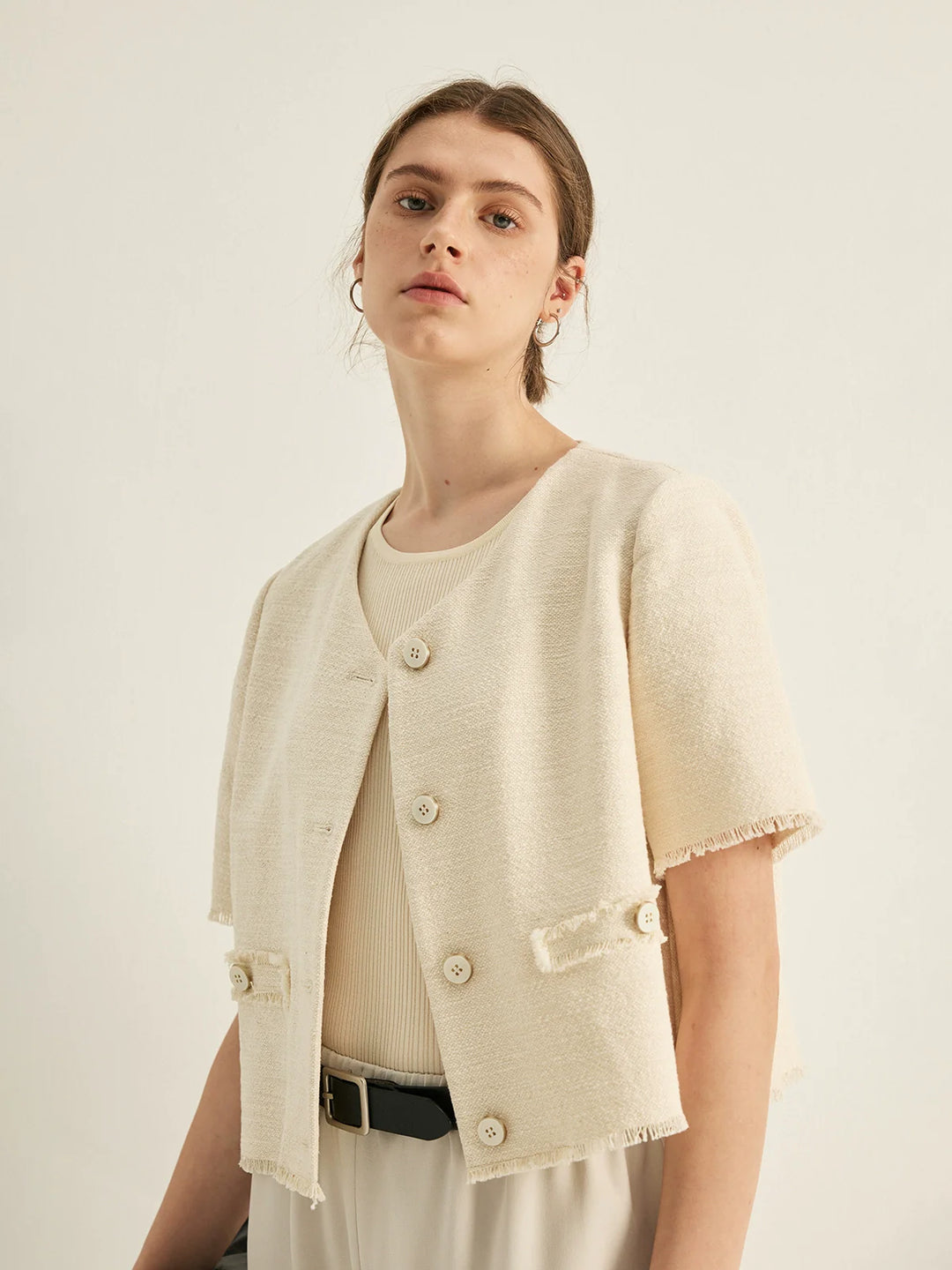 Natural Cotton Summer Jacket