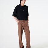 High-quality Two-Color Commuter Trousers with Pocket Cover