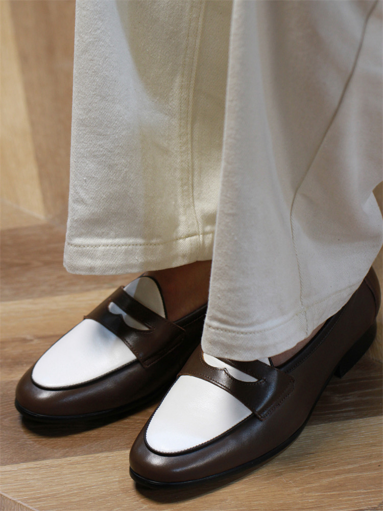 Yizhi Color-Block Loafers