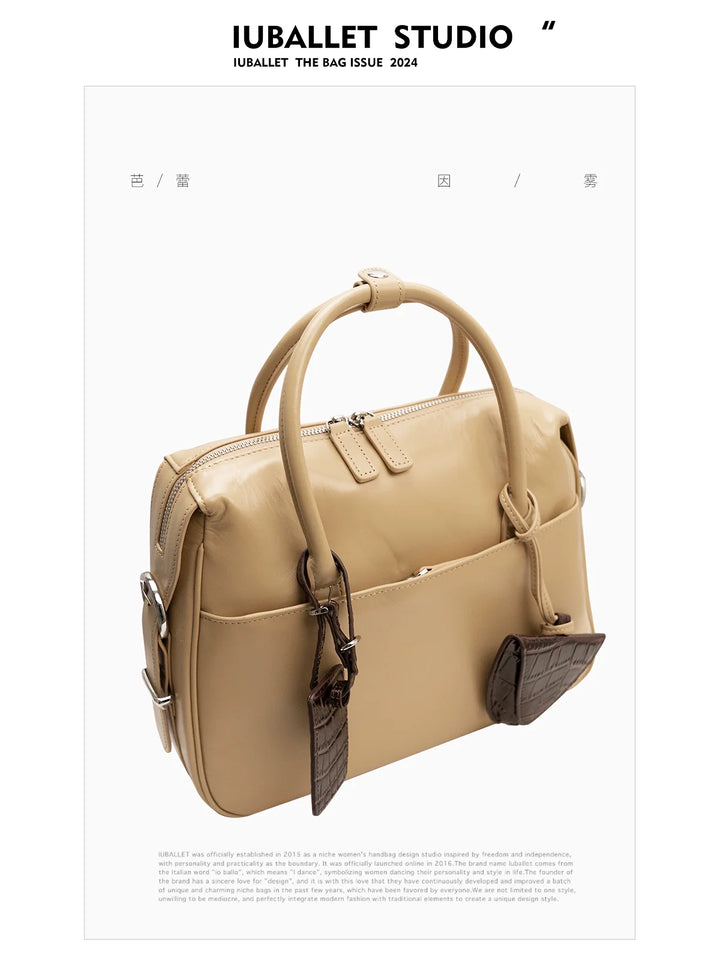 Mist Leather Tote