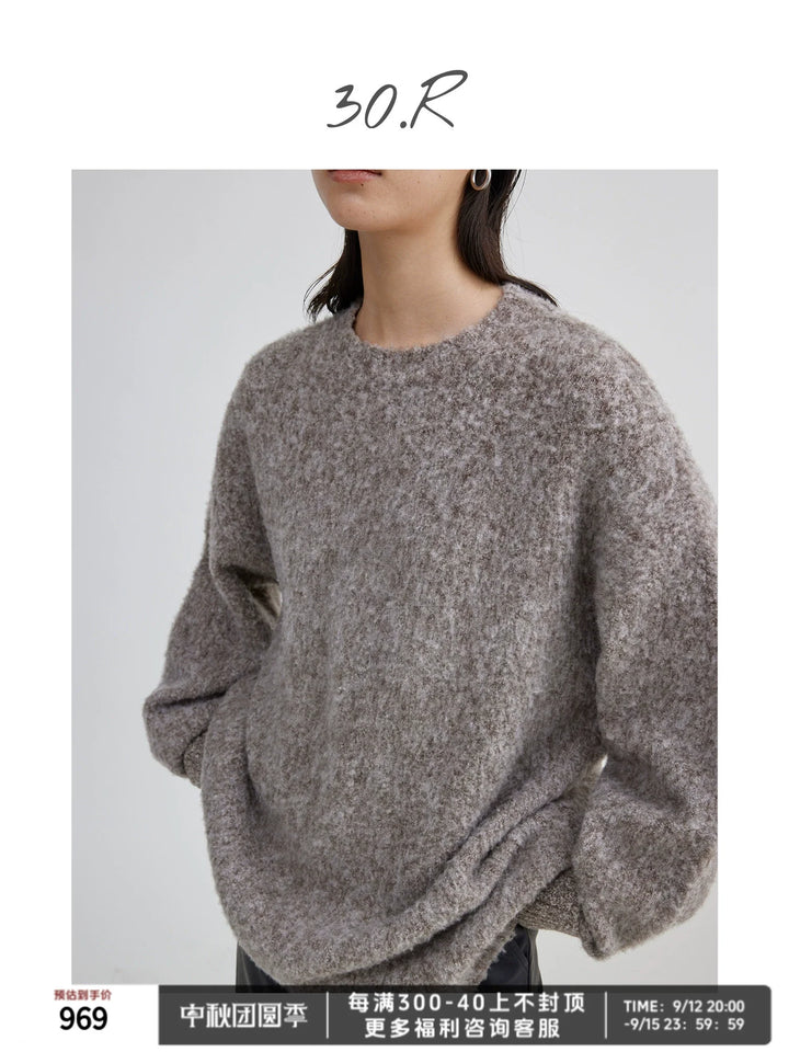 Yak Wool Round Neck Sweater