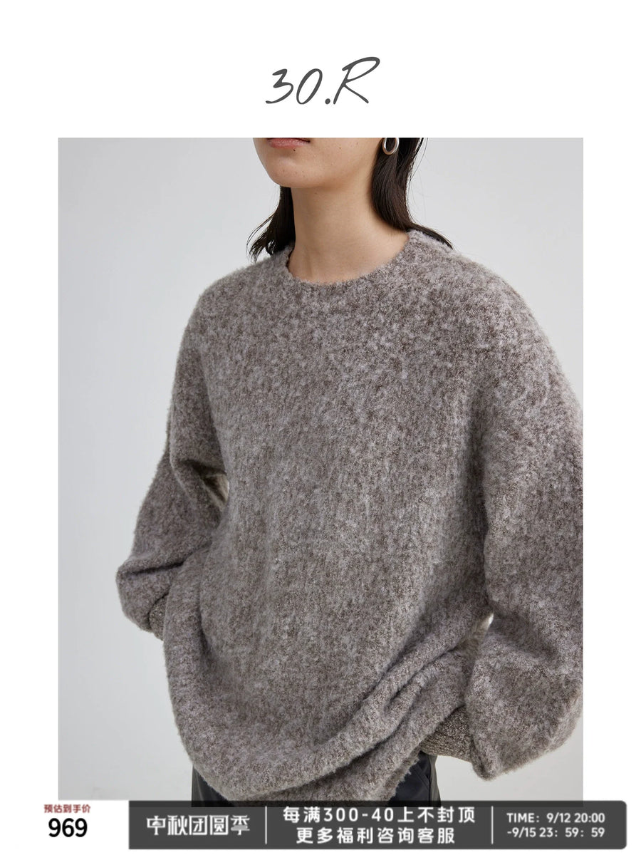 Yak Wool Round Neck Sweater