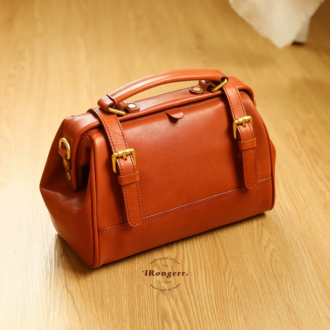 Leather Doctor Shoulder Bag