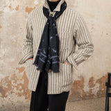 Japanese Retro Wool Shirt Jacket - Light Mature Versatility for Autumn-Winter Trends