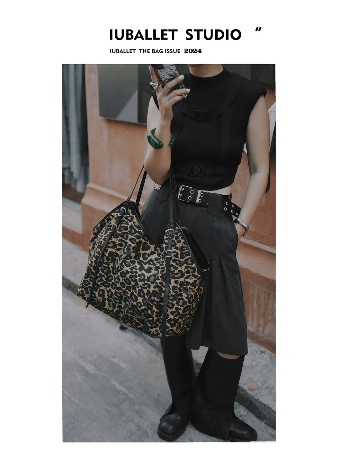 Leopard Luxe Tote